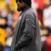 Buy Pittsburgh Steelers 2024 Salute To Service Grey Bomber Jacket For Unisex
