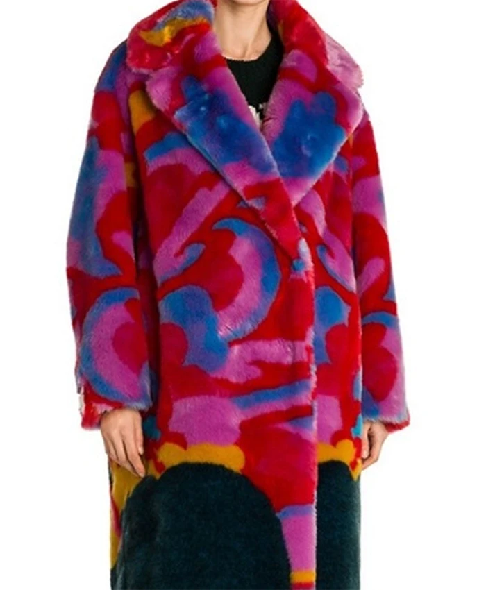 Buy Real Housewives Of Salt Lake City Season 05 Bronwyn Newport Printed Fur Coat For Unisex