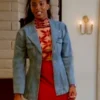 Buy Shrinking Season 02 Jessica Williams Blue Denim Jacket For Men And Women
