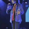 Buy Singer Michael Jackson This Is It Purple PVC Jacket