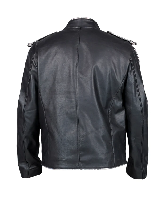 Buy Singer Michael Jacksons V8 Leather Black Jacket