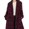 Buy Stana Katic Murder In A Small Town Season 01 Zoe Strachan Plaid Coat For Unisex