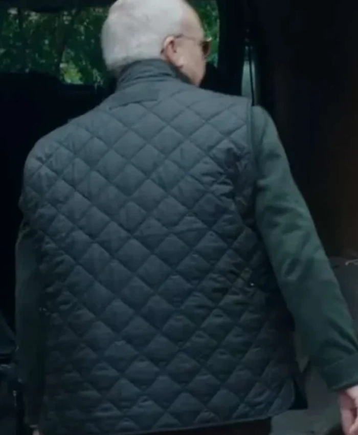 Buy Steve Pemberton TV Series Missing You 2025 Titus Black Quilted Vest For Unisex