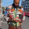 Buy Super Bowl LX 2026 Odell Beckham Jr Leather Bomber Jacket