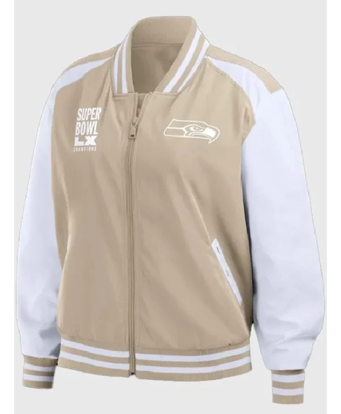 Seattle Seahawks Super Bowl LX Champions Bomber Jacket
