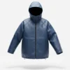Buy Supreme Gore Tex SS26 Blue Leather Hooded Jacket For Men And Women