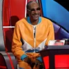 Buy TV Series The Voice Season 26 Snoop Dogg Colorblock Leather Tracksuit For Unisex