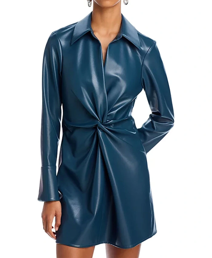 Tamron Hall Show Joan Vassos Leather Robe - Image 2