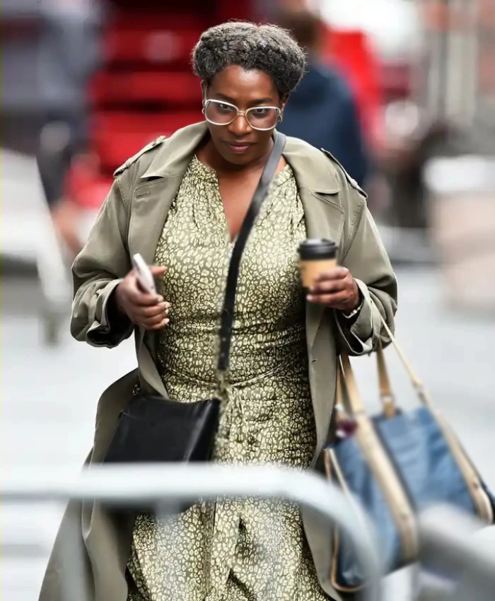 Clayface 2026 Tanya Moodie Green Trench Coat