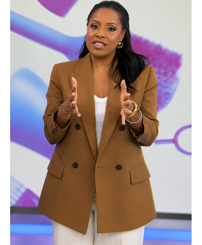 Buy The Today Show Jenna and Sheinelle Mango Double Breasted Blazer For Sale
