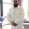 Buy The Tonight Show Starring Jimmy Fallon DJ Khaled White Cotton Bomber Jacket