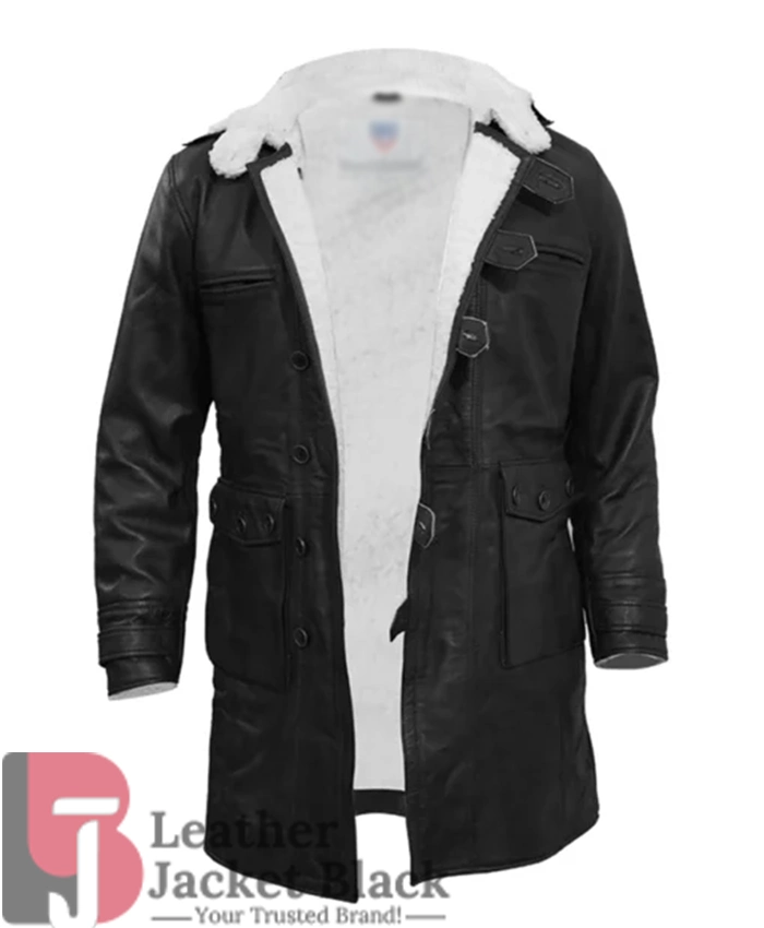 Alternative view of Bane Dark Knight Rises Black Coat