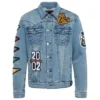 Buy True Religion Patch Big T Blue Denim Jacket