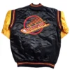Buy Vancouver Canucks Black And Yellow Letterman Varsity Jacket For Unisex