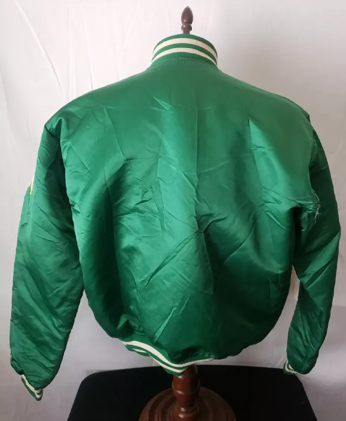 Buy Vintage Boston Celtics Retro Satin Button Up Jacket Sale