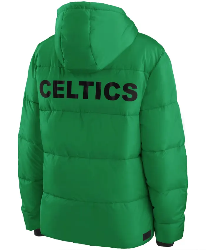 Buy Womens Boston Celtics Winter Puffer Jacket Sale