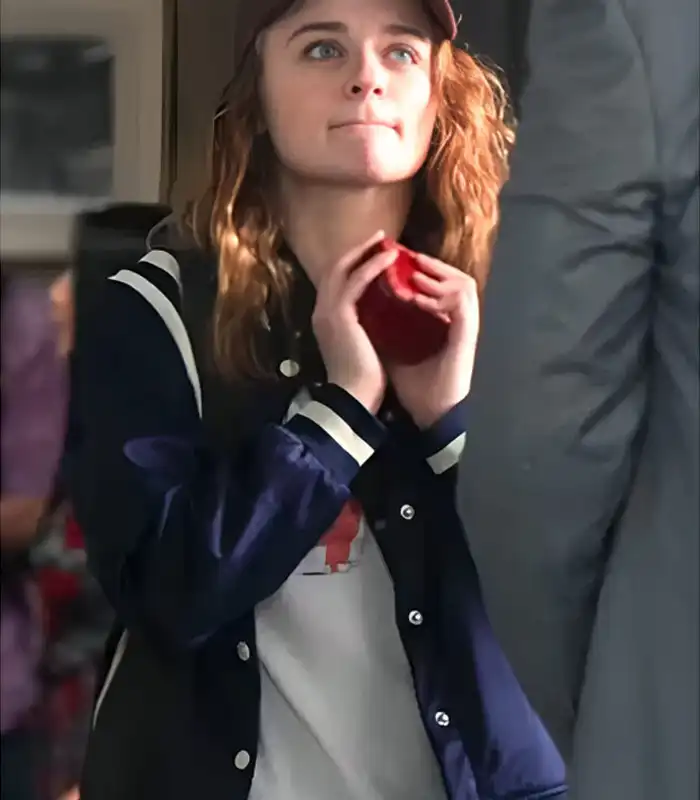 Buy Zara Ford Navy Blue Letterman Varsity Jacket For Men And Women