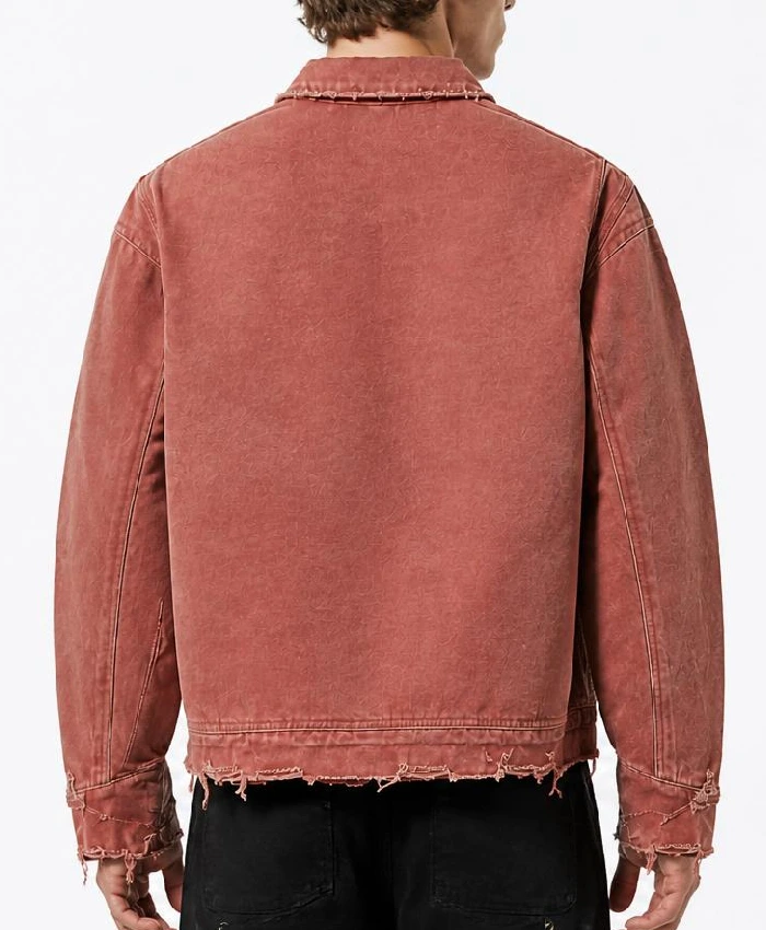 CJ x Carhartt x Nike Pink American Denim Jacket Men