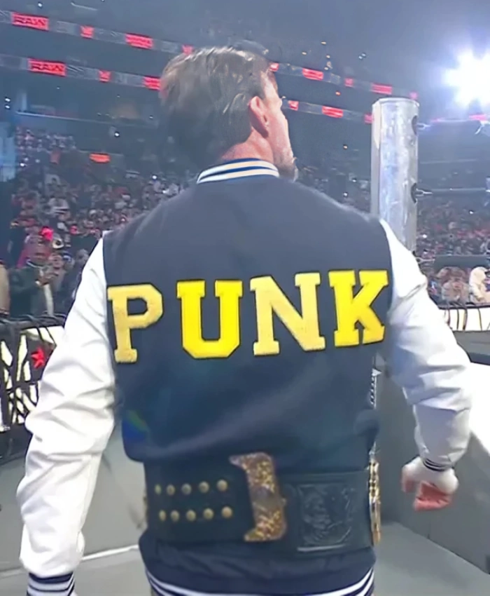 CM Punk Steiner Bros Varsity Jacket