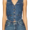 Cait Fairbanks The Young And The Restless Denim Vest