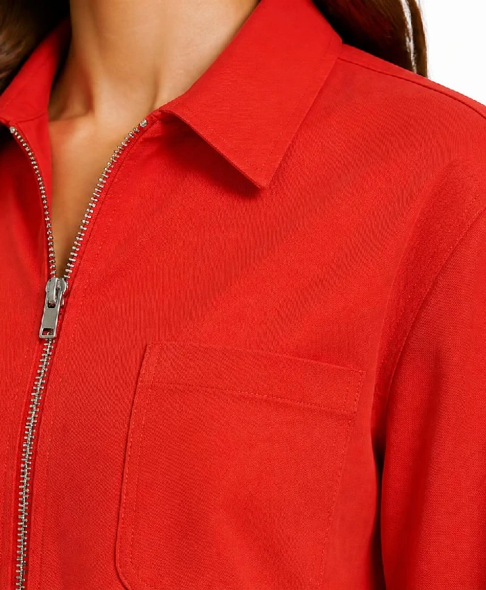 Caitlin Clark AT&T WNBA All-Star Game 2026 Red Jacket For Women
