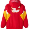 Calgary Flames OVO Red Hooded Jacket