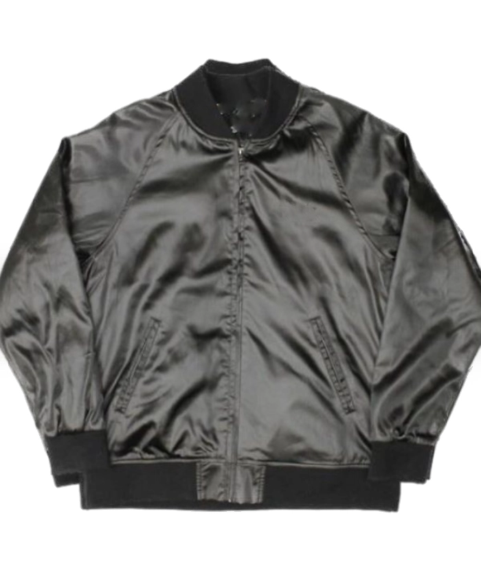 California Black Embroidered Jacket