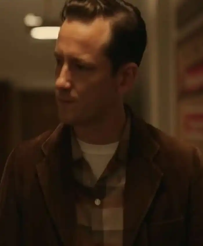 Calvin Evans Mini Series Lessons In Chemistry Season 01 Lewis Pullman Brown Blazer