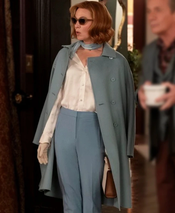 Camila White Only Murders In The Building 2025 Renee Zellweger Wool Coat