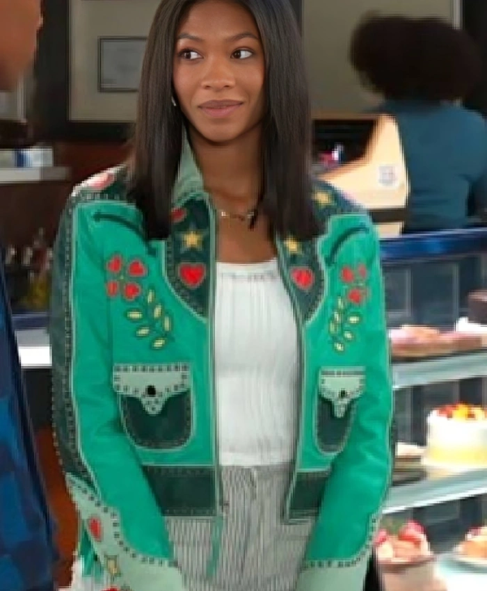 Camryn Jade Beyond The Gates Green Heart Jacket