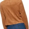 Camryn Manheim Murder In A Small Town S2 Brown Suede Jacket