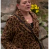 Camryn Manheim TV Series Murder In A Small Town Season 2 Jocelyn Tait Leopard Coat