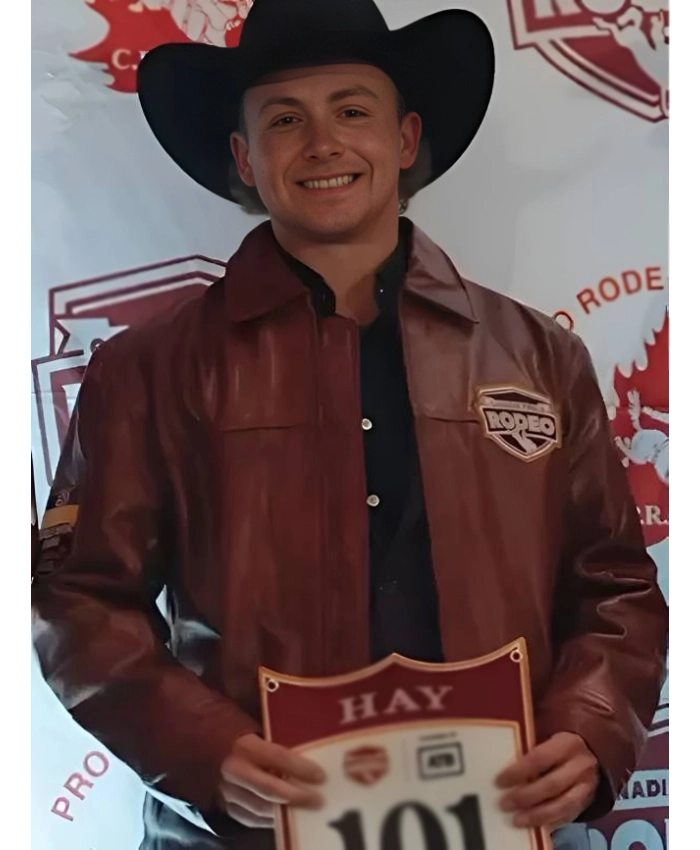 CFR Edmonton 2025 Logan Hay Leather Jacket