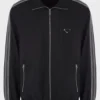 Cane Tejada Woody McClain Power Book II Ghost Season 04 Woody McClain Prada Black Track Jacket For Sale