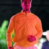Carlos Alcaraz BNP Paribas Open 2026 Yellow Zip Up Jacket
