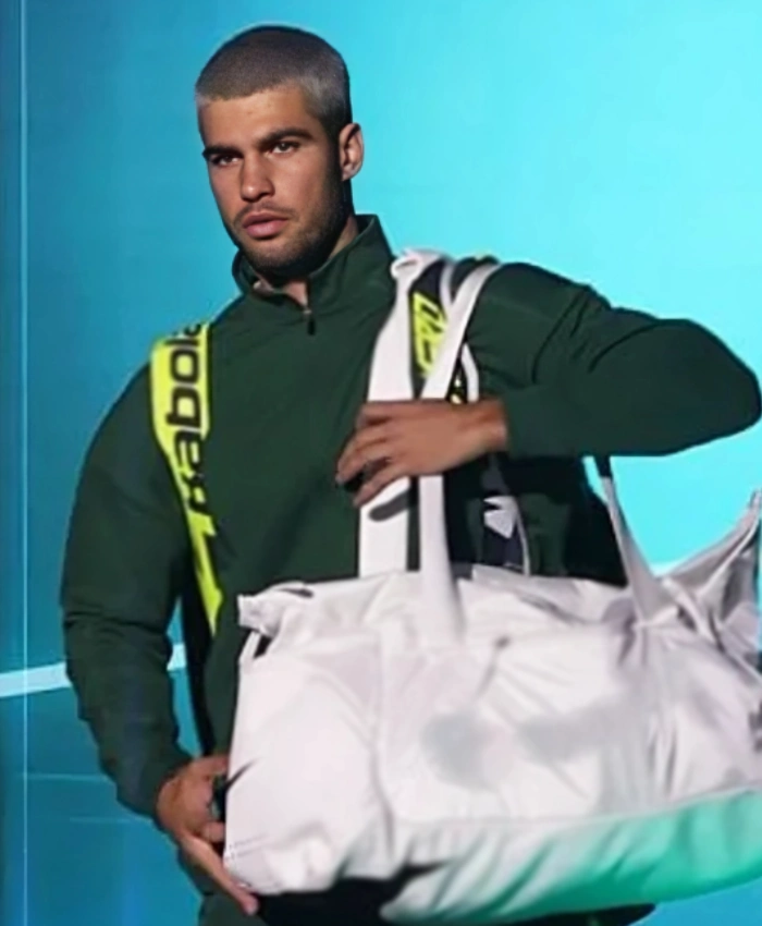Alternative view of Carlos Alcaraz Rolex Paris Masters Jacket