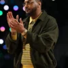 Carmelo Anthony NBA All Star 2026 Olive Jacket