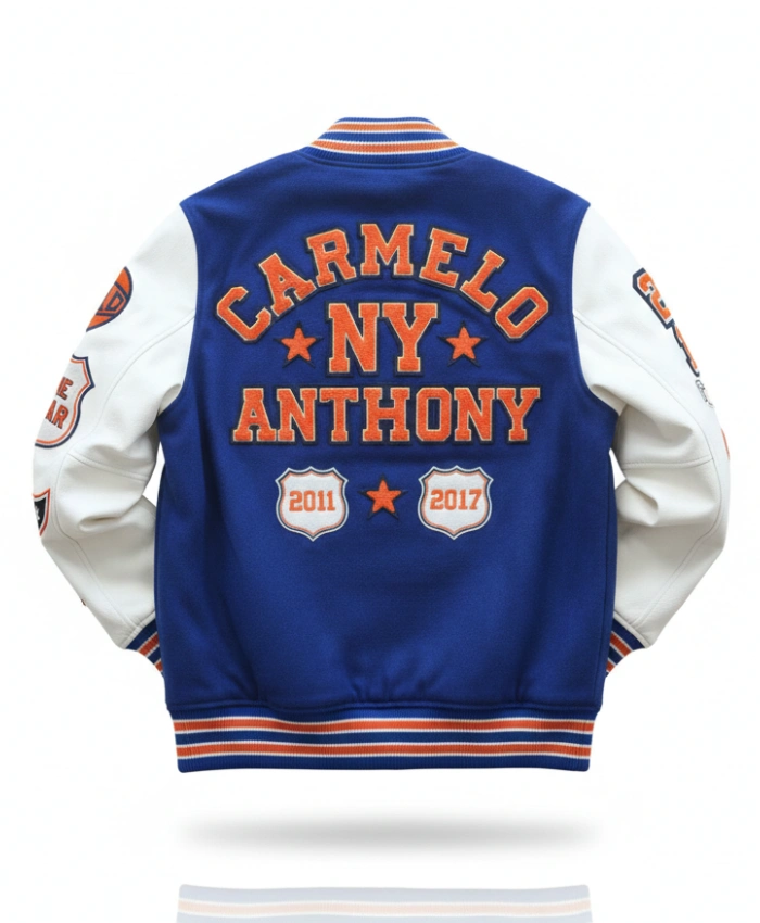 Carmelo x NYC Varsity Jacket - Image 7