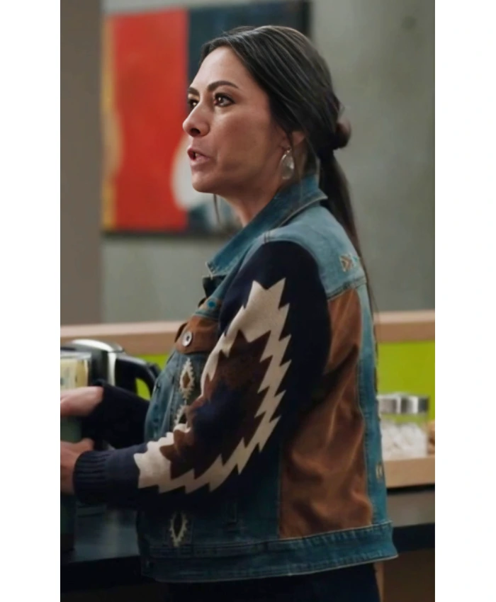 Tenille Daniel Allegiance S03 Embroidered Denim Jacket