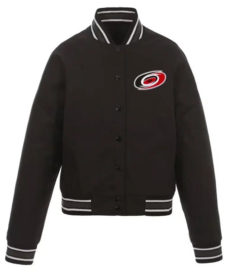 Carolina Hurricanes Black Poly Twill Jacket