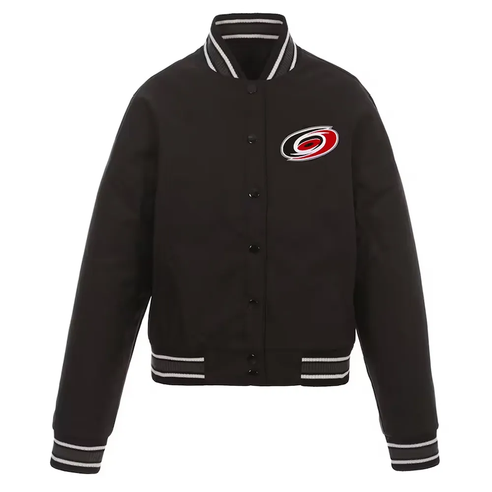 Carolina Hurricanes Black Poly Twill Jacket