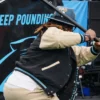 Carolina Panthers Cam Newton Letterman Jacket