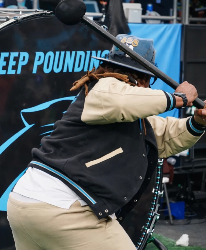 Carolina Panthers Cam Newton Letterman Jacket