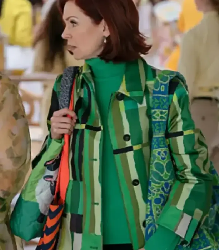 Carrie Preston Elsbeth S03 Green Coat