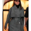 Carrington Lane TV Series Alls Fair 2025 Sarah Paulson Grey Coat