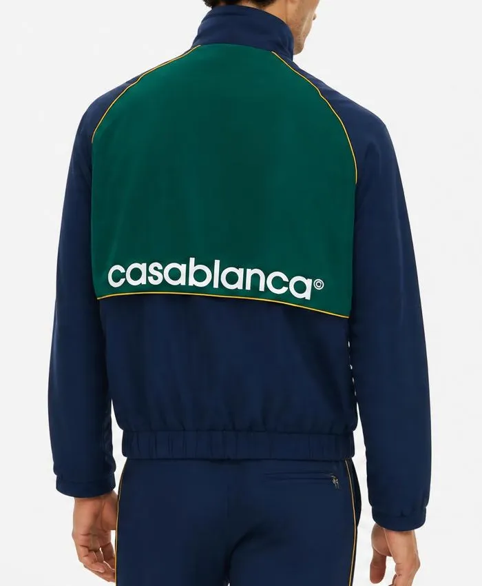 Casablanca Paris Check Applique Tracksuit Men