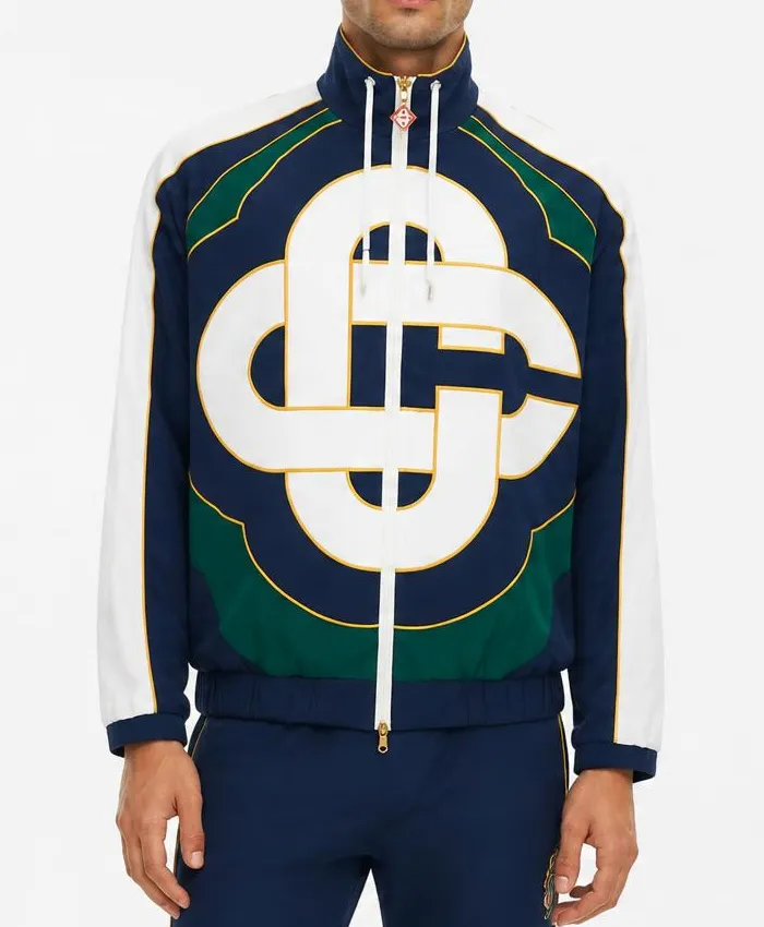 Casablanca Paris Check Applique Tracksuit Mens