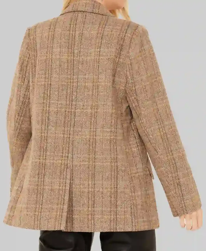 Cassandra Mitchell Murder In A Small Town Beige Blazer