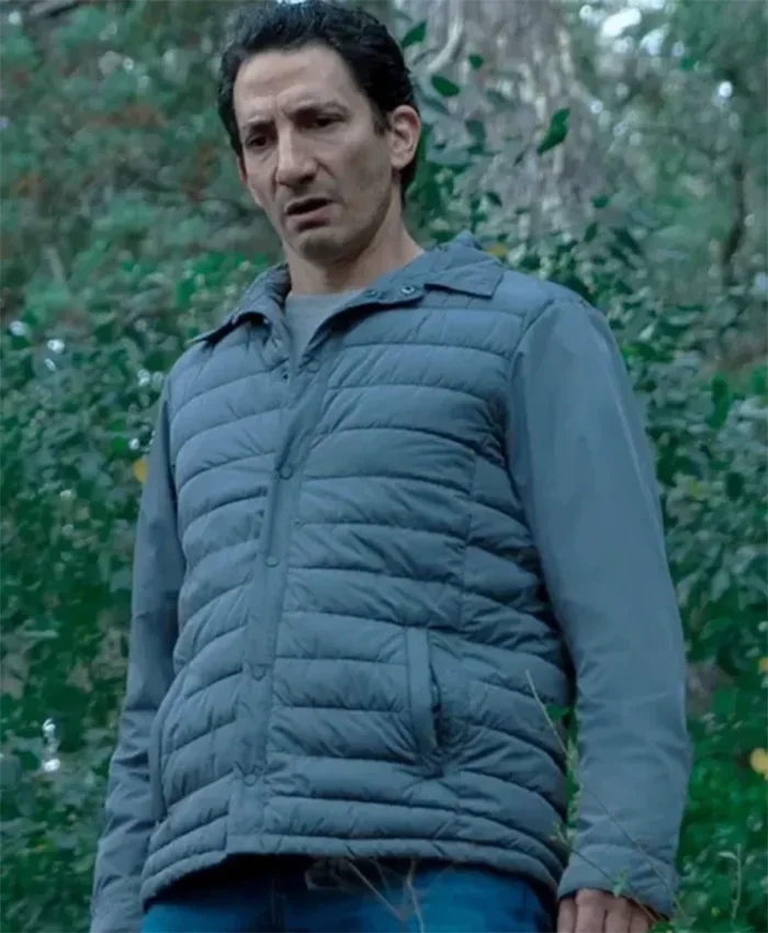 Caught S01 Marcos Brown Grey Puffer Jacket