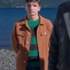 Caught S01 Matias Recalt Brown Jacket